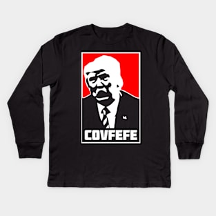 covfefe Kids Long Sleeve T-Shirt